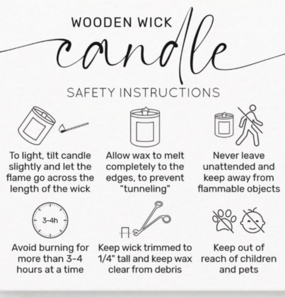Wood Wick Soy Candles