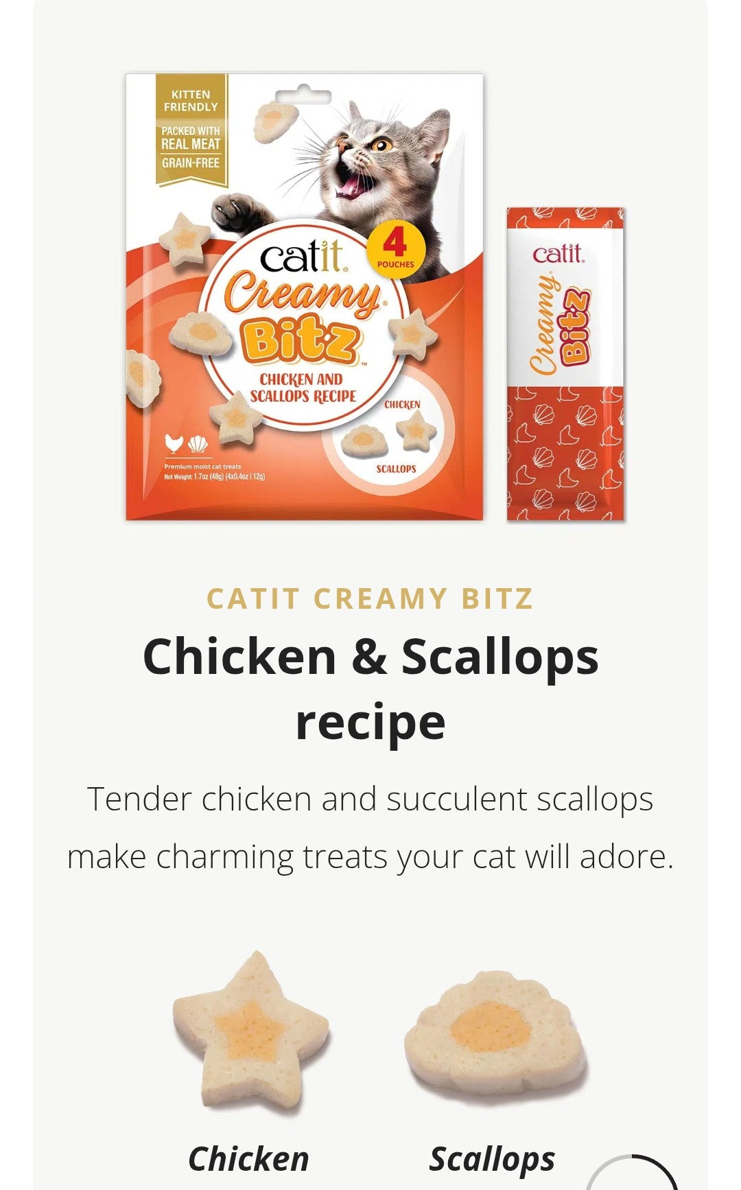 Catit Creamy Bitz (8 Pack)