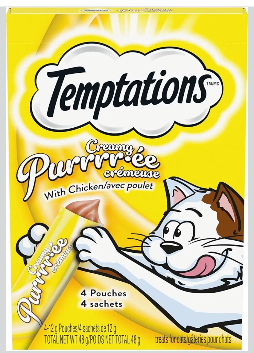 Temptations Puree Cat Treats