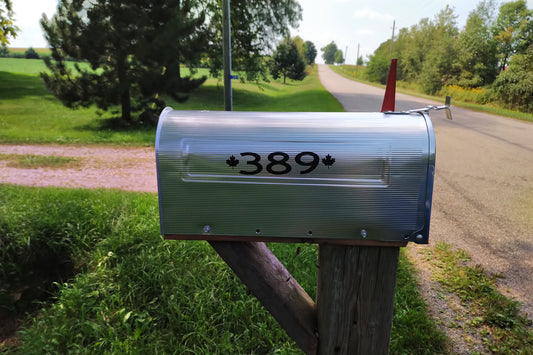 Mailbox Address Numbers